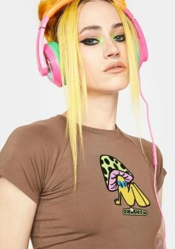 O Mighty Ah Gu Baby Tee Tops