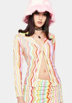 O Mighty Rainbow Squiggly Shirt