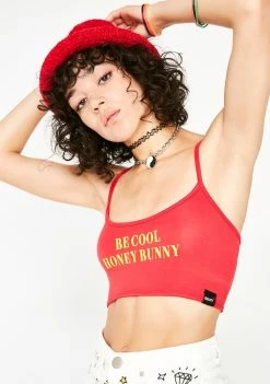 O Mighty Tops Honey Bunny Cropped Tee