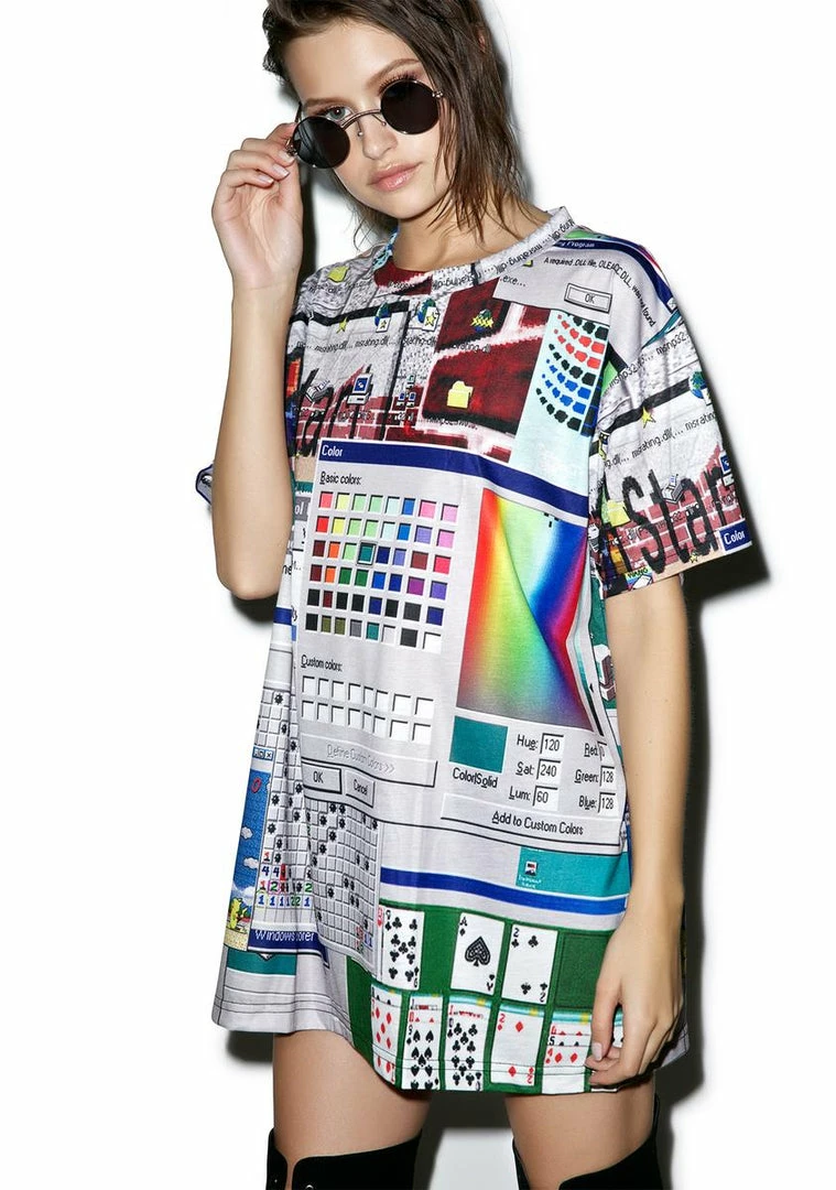 Best Pirce π O Mighty Windowz 95 Big Ass Tee Tops βοΈ 3 O Mighty Windowz 95 Big Ass Tee Tops