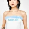 O Mighty Dream On Tube Top Tops