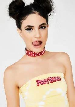 O Mighty Pussy Wagon Tie-Dye Boob Tube