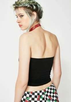 O Mighty Thinger Strangs Boob Tube Tops