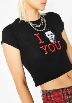 O Mighty I Myers You Crop Tee