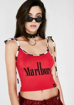 O Mighty Smoking Kills Crop Tank Top