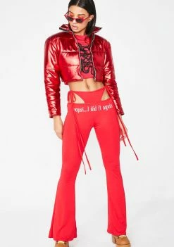 O Mighty Spicy Bratitude Puffer Jacket