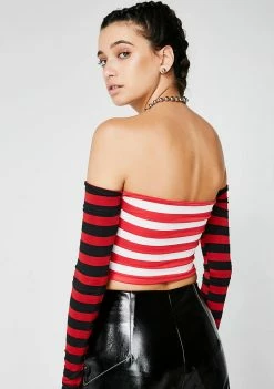 O Mighty Tops Sinner Off Shoulder Top