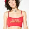 O Mighty Tops Honey Bunny Cropped Tee