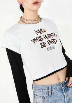 O Mighty This Hurts So Bad Long Sleeve Top Tops