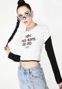 O Mighty This Hurts So Bad Long Sleeve Top Tops