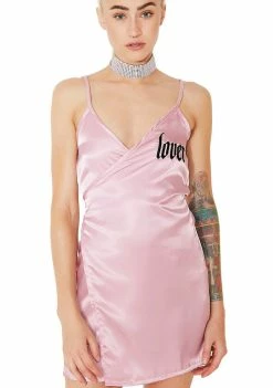 O Mighty Lover Silk Wrap Dress