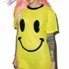 O Mighty Big Ass Smiley Mesh Tee