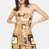 O Mighty Mocha Telly Mini Dress Slip Dress