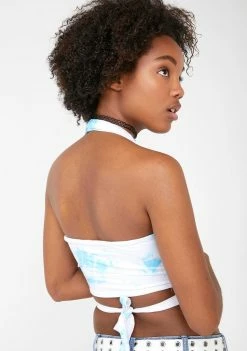 O Mighty Prozac Nation Tie Dye Halter