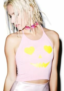Best deal π€© O Mighty Baby Pumpkin Halter Top Tops β 8 O Mighty Baby Pumpkin Halter Top Tops