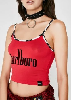 O Mighty Smoking Kills Crop Tank Top