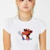 O Mighty Stoner Geoffrey Crop Tee Tops