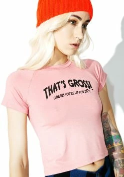 O Mighty That's Gross Crop Tee