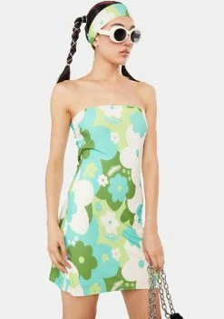 O Mighty Sundress Flowerchild Tube Dress