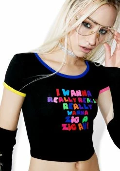 O Mighty Zig A Zig Ah Ringer Tee