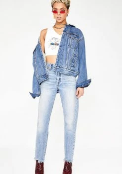 O Mighty Tops Angel BBs One Shoulder Top