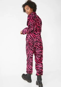 O Mighty Jumpsuits & Rompers Barbie Zebra Coveralls