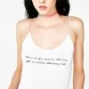 O Mighty Tops Hidden Meaning Tank Top