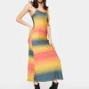 O Mighty The Sunset Midi Dress Dresses
