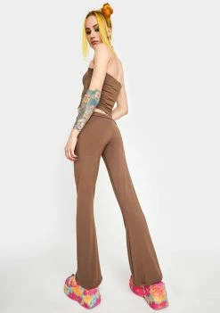 O Mighty Bottoms Brown Aloha Pants