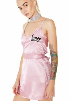 O Mighty Lover Silk Wrap Dress