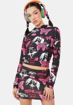 O Mighty Little Miss Emo Mini Skirt