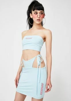 O Mighty Blue OG G String Mini Skirt Bottoms