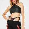 O Mighty Flame G-String Biker Shorts