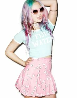 O Mighty Pinky Bones Tennis Skirt Bottoms