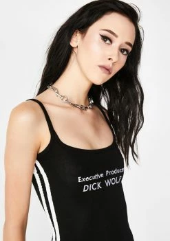 O Mighty Dick Wolf Bodysuit Tops