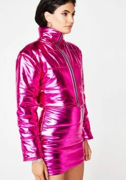 O Mighty Pixie Bratitude Puffer Jacket