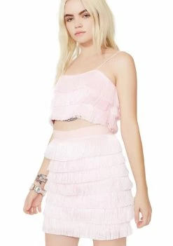 O Mighty Barbie Fringe Top