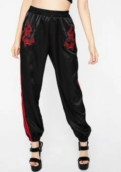 O Mighty Dragon Track Pants Bottoms