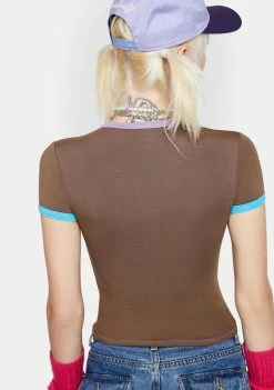 O Mighty Tops Miss Cowgirl Ringer Tee