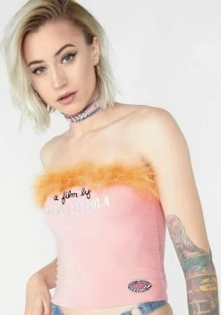 O Mighty A Film By Sofia Coppola Marabou Tube Top
