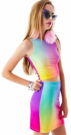 O Mighty Bottoms Unicorn Puke Skirt