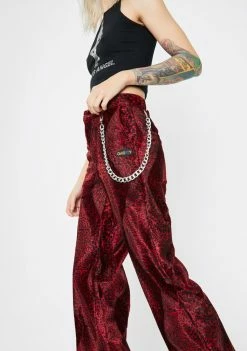 O Mighty Bottoms Leopard Chain Pants
