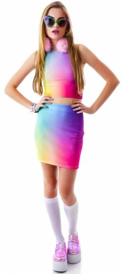 O Mighty Bottoms Unicorn Puke Skirt