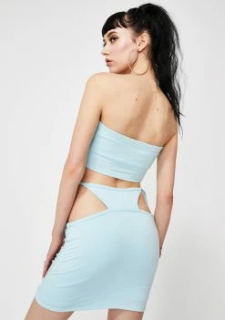 O Mighty Blue OG G String Mini Skirt Bottoms