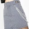 O Mighty Bottoms Pinstripe Chain Skirt