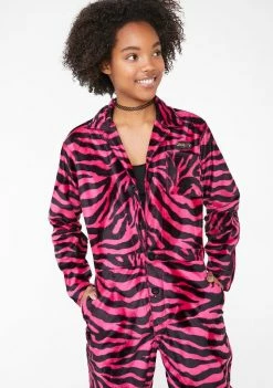 O Mighty Jumpsuits & Rompers Barbie Zebra Coveralls