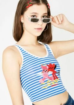 O Mighty Angel Bear Tank Tops