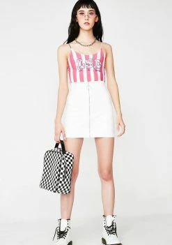 O Mighty Tops LSD Striped Tank Top