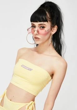 O Mighty Tops Yellow OG Boob Tube