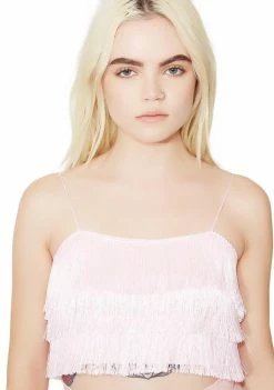 O Mighty Barbie Fringe Top